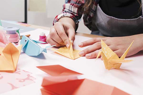 Folies naturelles en Origami 